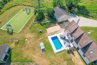 Crazy Villa Gaudiniere 89 - Heated pool - Multisport - 2h Paris - 30p - Champcevrais - 5