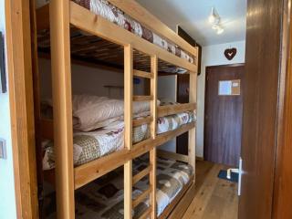 Studio cosy rez de chaussée 4 pers. près des pistes, équipé avec terrasse et parking. - FR-1-733-84 - Crest-Voland - 6