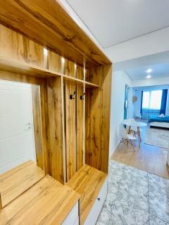 Bright Studio with Mountain View - Almaty - 5
