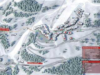 Studio aux Orres 1800m avec Piscine, Terrasse, et Accès Direct aux Pistes - FR-1-322-525 - Les Orres - 2