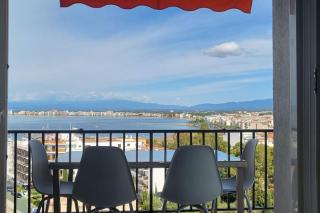 Appartement T3 avec belle vue mer et parking - Roses - 9