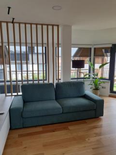 Modern top floor loft with balcony - Budapest - 2