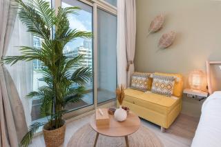 Cosy & Chic Studio One Marina with balcony & View - Dubái - 9