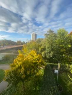 4 ZW m. Blick v. Balkon auf Lech - Augsburg - 7