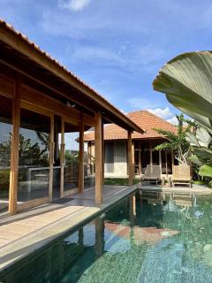 Bruann Villa 3 Pererenan, Seseh, Canggu, amazing view, 2 bedroom - Mengwi - 2