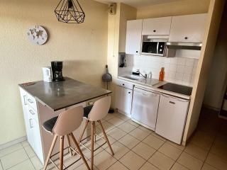 Studio cabine avec terrasse 4 pers, accès direct plage, tv, animaux admis - Argeles-sur-Mer - FR-1-225-798 - Argelès-sur-Mer - 4