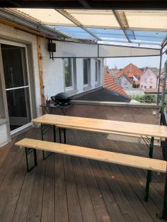 Mainpark Apartment 4 Schlafzimmer bis zu 10 Personen direkt über AschaffApartment bei Aschaffenburg - Mainaschaff - 8