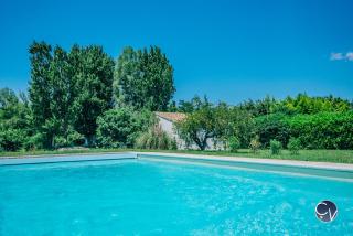 Mazet au calme -Piscine privée-Grand jardin arboré - Saint-Quentin-la-Poterie - 4