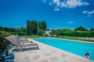 Mazet au calme -Piscine privée-Grand jardin arboré - Saint-Quentin-la-Poterie - 1