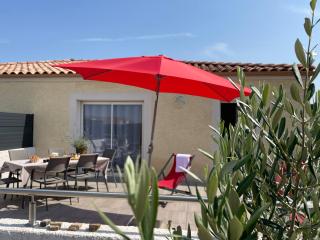 Val des Bruyères - gîte 15mn Pézenas avec terrasse et cour close - Parking privatif securisé - wifi FTTH gratuit - Néffiès - 8