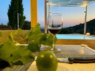 La Casa del Vino, Lichtdurchflutete Villa mit Pool, atemberaubender Meerblick - La Muela - 1