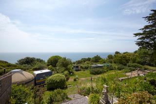 Puckaster Cove Garden Yurt - 8