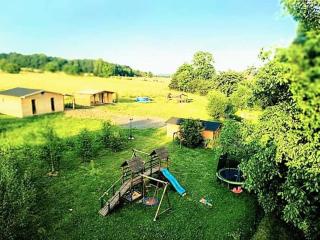Domek w Górach Izerskich 4 i 6 osobowy, agroturystyka, żywe zwierzęta, w pełni wyposażone, plac zabaw dla dzieci, ognisko z kijkami i rusztem, ogrzewanie i klimatyzacja, latem basen - Mirsk - 8