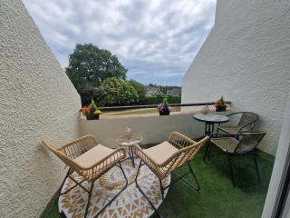 GUIDEL-PLAGES Studio Lumineux Balcon Vue Mer & Piscine - Guidel - 8