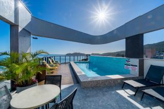 Confortável Loft com Vista para o Mar - Condomínio com Piscina - Bombinhas - 2