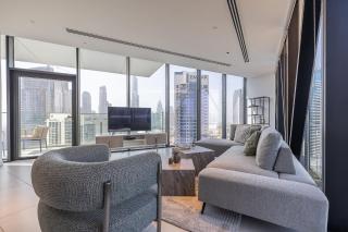 3BDR Apartment with Maid Room and Burj Khalifa View - Dubai - 6
