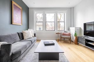 Spacious Allston 2BR w WD in basement BOS-273 - 0