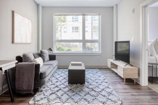 Brighton 1BR w WD Gym nr T Shops Dining BOS-435 - 0