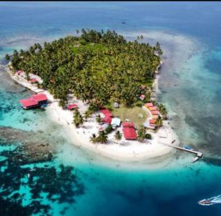 Isla diablo san blas cabañas en la orilla del mar baño compartido - Cagantupo - 0