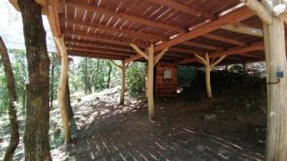 TENTE HIBOU INSOLITE AVEC FILET DE DETENTE Camping lou cantou cevenol - 2