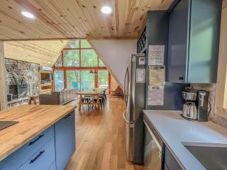 New Construction Modern Lakefront A-Frame with Hot Tub Fire Pit - 4