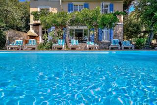 Villa Provençale avec 2 maisons d'amis ,piscine ,Jacuzzi ,vue mer - La Roquette-sur-Siagne - 7