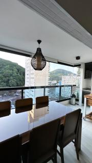 Flat Capitania Varam Guarujá com varanda gourmet - Guarujá - 1