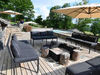 Séjour champêtre : magnifique ferme réhabilitée avec piscine, terrasses et confort moderne à St Étienne Lardeyrol - FR-1-582-389 - Saint-Étienne-Lardeyrol - 4