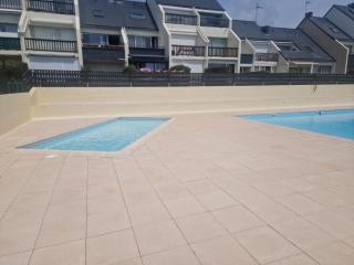 GUIDEL-PLAGES Studio Lumineux Balcon Vue Mer & Piscine - Guidel - 4