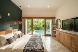 Designer NEW 3BDR - Lush Garden+Pool - Gili Trawangan - 7