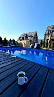 Jaukūs apartamentai su baseinu ir gultais - Palanga - 6