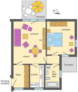 Ferienpark Freesenbruch Wohnung 2 3 - Waldesruh - Zingst - 1