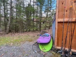 Kayaks Included Lakefront Home w Fire Pit Hot Tub Dock - Swanton - 9