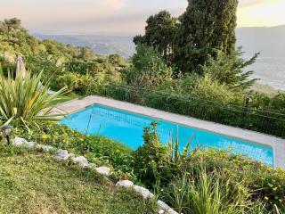 Maison de charme avec vue mer et piscine sur les hauteurs de Nice - Aspremont - 4