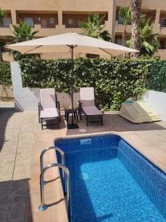 Bajo de esencia relajante con piscina privada y patio! - Vera - 8