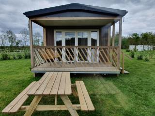 Lovely chalet in Schoonloo with patio - 3