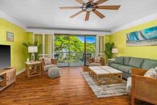 Step to beach New Quiet Kiahuna Plantation Remodeled 2 bedroom condo with AC - Koloa - 8