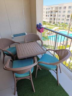 marassi one bedroom chalet pool view marina 2 for egyptian only - El Alamein - 7