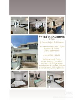 20Pax 3-Storey SemiD 5Room&5Bathroom Sweet Dream Home Sitiawan - Sitiawan - 7