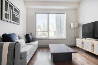 Lux Seaport Studio w Gym on Harbor BOS-501 - Boston - 0
