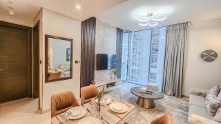 STAY BY LATINEM Luxury 1BR Holiday Home CV B905 near Burj Khalifa - Dubái - 9