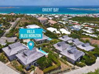Villa Bleu Horizon with private pool overlooking Orient Bay - 7