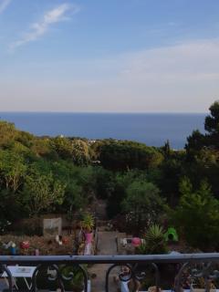 HAUT DE VILLA au MONT ST CLAIR VUE EXCEPTIONNELLE MER et FORÊT terrasses, piscine, pétanque, solarium privés - Sète - 6