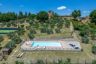 Casa Anita - pool and tennis court Castellina in Chianti - Granaio, Toscana - Castellina in Chianti - 9