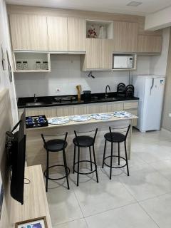 Flat Novo em Olímpia com Churrasqueira e Varanda privativa - Olímpia - 2