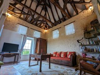 Gîte de charme 17ème s. avec jardin clos, proche forêt et Aubeterre, internet fibre, animaux OK - FR-1-653-42 - Saint-Romain - 4
