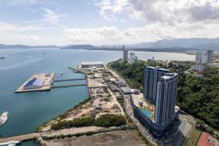 HayBay Jesselton Quay Deluxe Seaview Suite 海景观 - Kota Kinabalu - 0