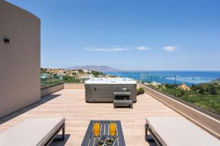 Villa Ekphrasis with sea view and jacuzzi - Ravdhoúkha - 6