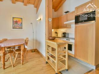 Appartement bord de pistes, 4 pers, 2 chambres, balcon ensoleillé, secteur calme - FR-1-391-106 - Le Grand-Bornand - 6