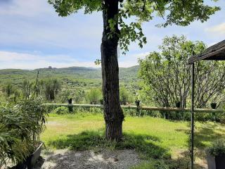 T.Belle Vue Panoramique au coeur du Luberon 40m2 + pergola . jardin. P - Apt - 9